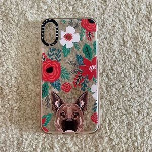 Castify iPhone case, clear German Shepard case, iPhone XR